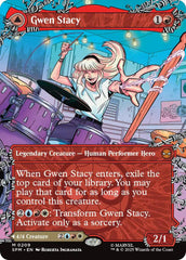 Gwen Stacy (0209) (Borderless) [Marvel's Spider-Man] | Exor Games Bridgewater