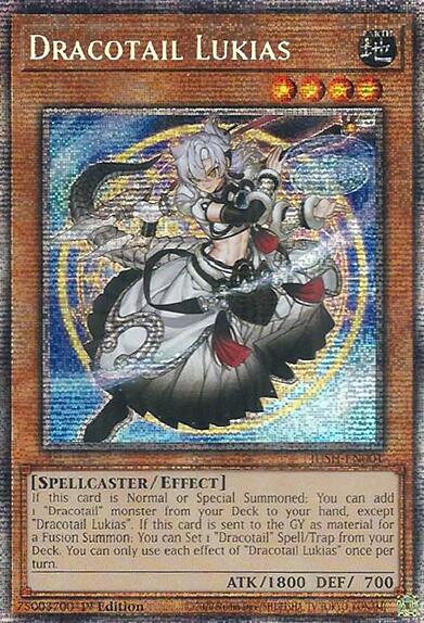 Dracotail Lukias (Starlight Rare) [JUSH-EN001] Starlight Rare | Exor Games Bridgewater