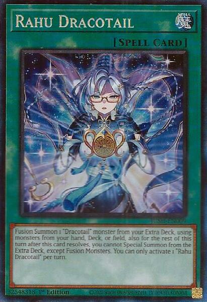 Rahu Dracotail (CR) [JUSH-EN009] Collector's Rare | Exor Games Bridgewater