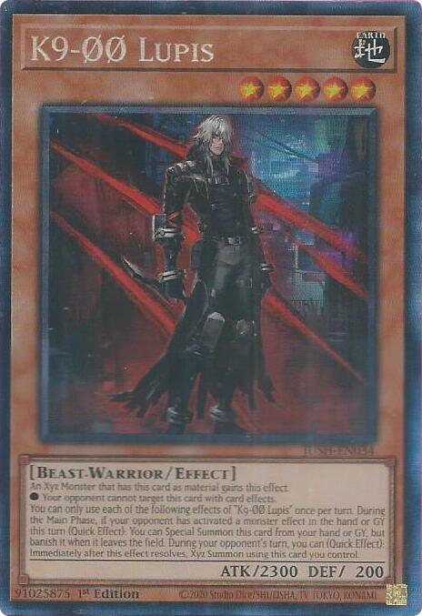 K9-00 Lupis (CR) [JUSH-EN034] Collector's Rare | Exor Games Bridgewater