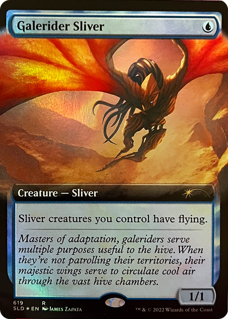 Galerider Sliver (Extended Art) [Secret Lair Drop Series] | Exor Games Bridgewater