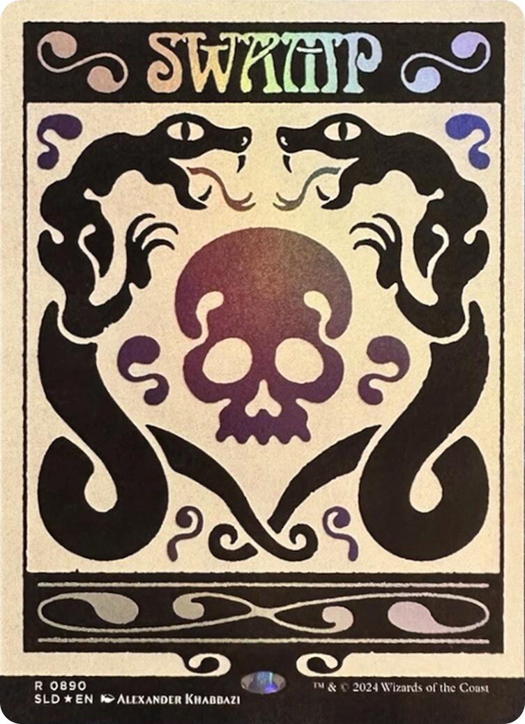 Swamp (0890) (Rainbow Foil) [Secret Lair Drop Series] | Exor Games Bridgewater