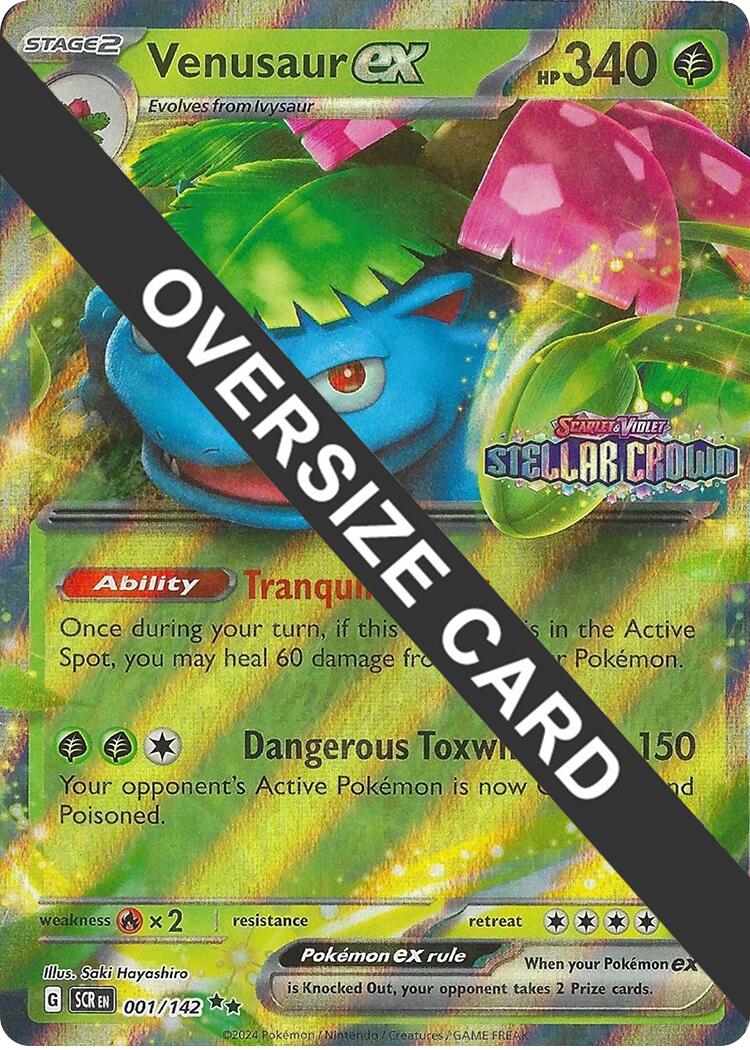 Venusaur ex (001/142) (Jumbo Card) [Miscellaneous Cards] | Exor Games Bridgewater