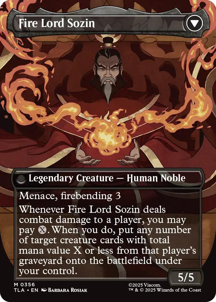 The Rise of Sozin (Borderless) [Avatar: The Last Airbender] | Exor Games Bridgewater