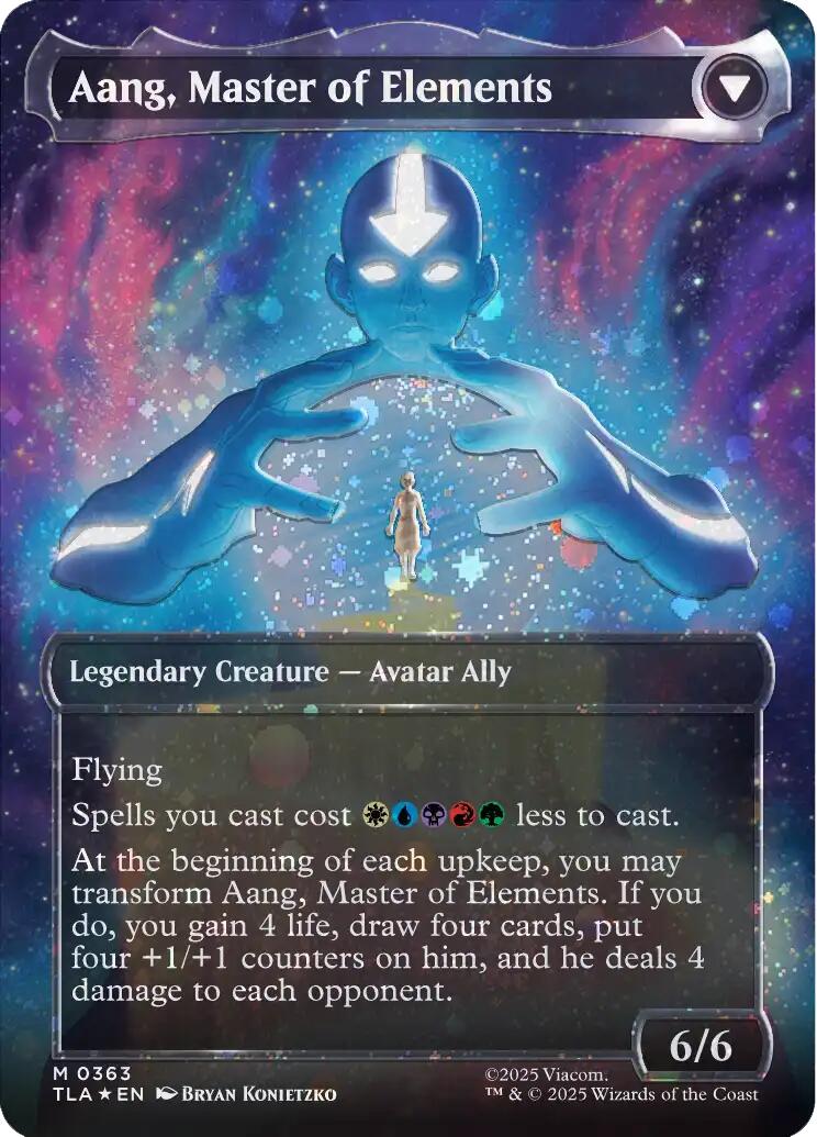 Avatar Aang (Raised Foil) [Avatar: The Last Airbender] | Exor Games Bridgewater