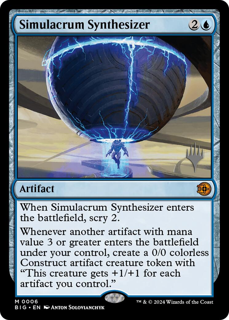 Simulacrum Synthesizer [Edge of Eternities Promo Pack] | Exor Games Bridgewater