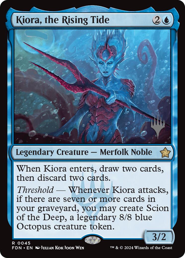 Kiora, the Rising Tide [Edge of Eternities Promo Pack] | Exor Games Bridgewater