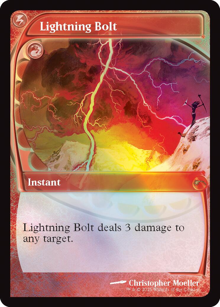 Lightning Bolt (Retro Frame) [MagicFest 2024] | Exor Games Bridgewater