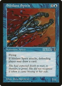 Sibilant Spirit (Oversized) [Oversize Cards] | Exor Games Bridgewater