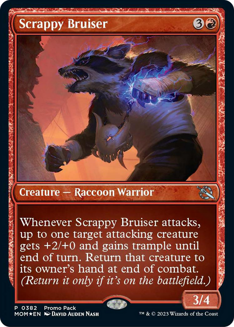 Scrappy Bruiser (Promo Pack) [March of the Machine Promos] | Exor Games Bridgewater