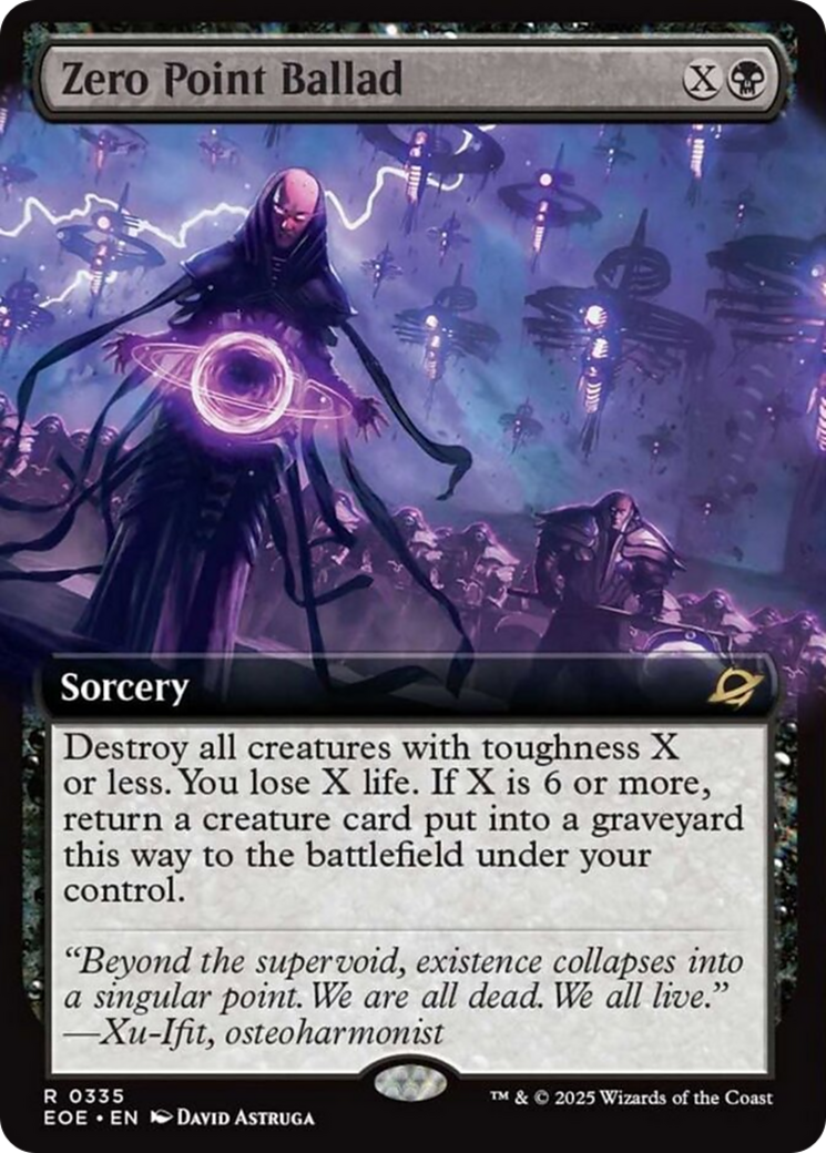 Zero Point Ballad (Extended Art) [Edge of Eternities] | Exor Games Bridgewater