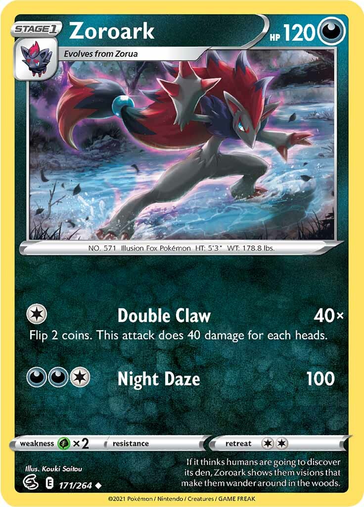 Zoroark (171/264) [Sword & Shield: Fusion Strike] | Exor Games Bridgewater