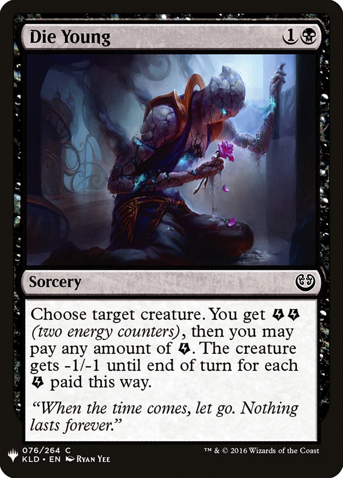 Die Young [Mystery Booster] | Exor Games Bridgewater