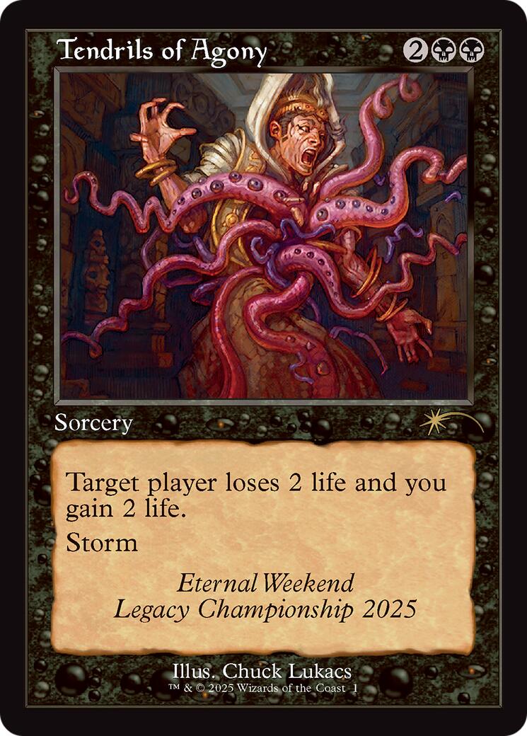 Tendrils of Agony (Retro Frame) (Eternal Weekend 2025 Promo) [Eternal Weekend] | Exor Games Bridgewater