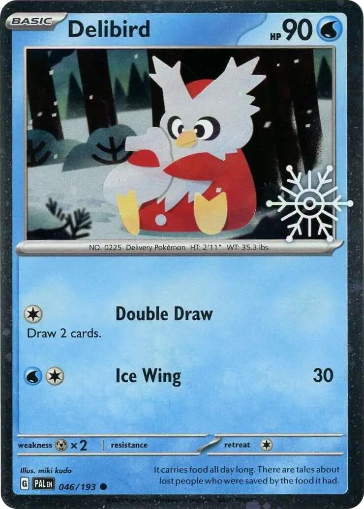 Delibird (046/193) (Holiday Calendar) [Miscellaneous Cards] | Exor Games Bridgewater