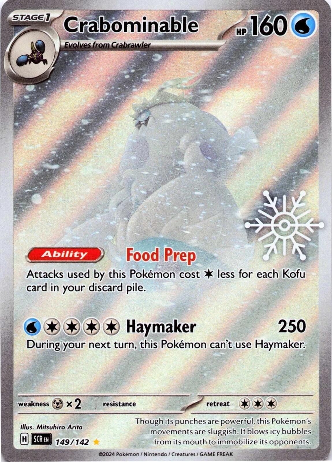 Crabominable (149/142) (Holiday Calendar) [Miscellaneous Cards] | Exor Games Bridgewater