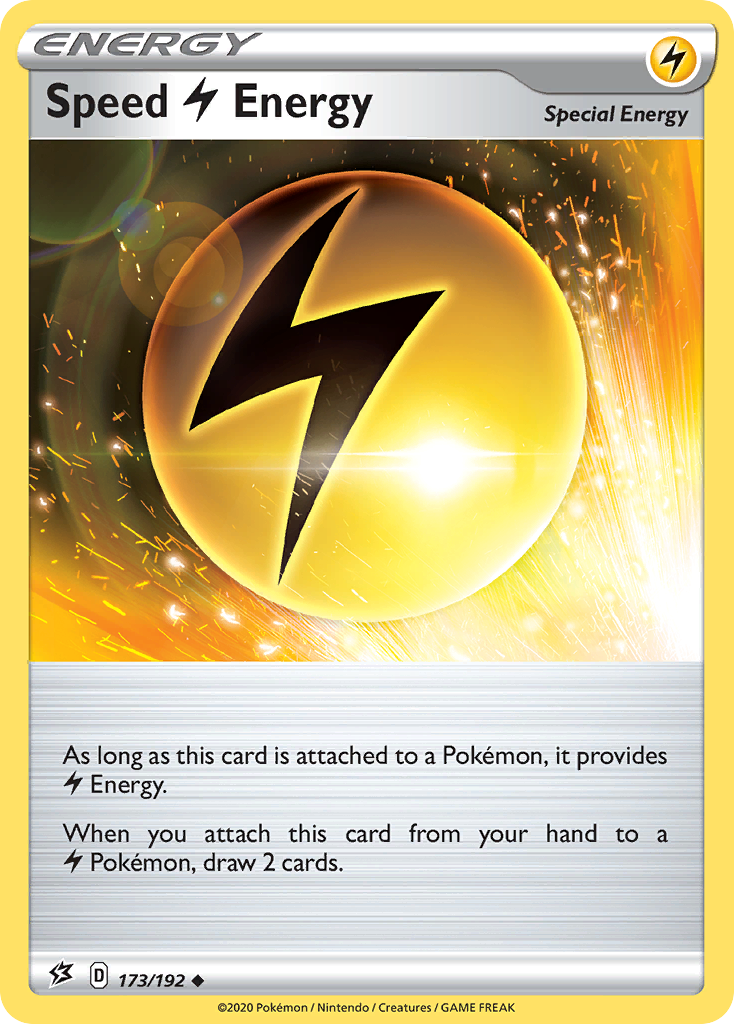 Speed Lightning Energy (173/192) [Sword & Shield: Rebel Clash] | Exor Games Bridgewater