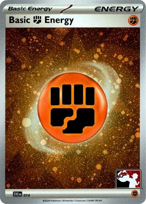 Basic Fighting Energy (014) (Cosmos Holo) [Prize Pack Series Seven] | Exor Games Bridgewater