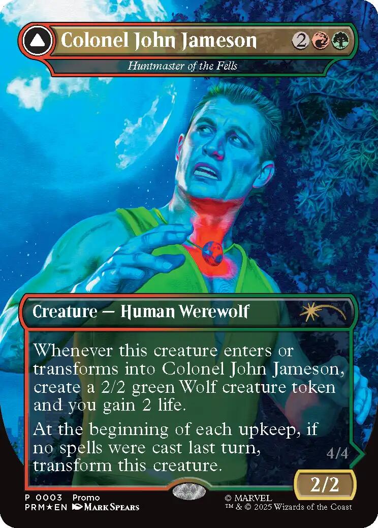 Colonel John Jameson - Huntmaster of the Fells (Borderless) [Media Promos] | Exor Games Bridgewater