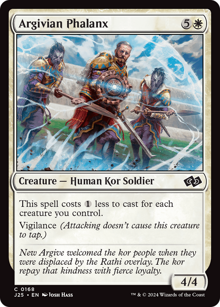 Argivian Phalanx [Foundations Jumpstart] | Exor Games Bridgewater