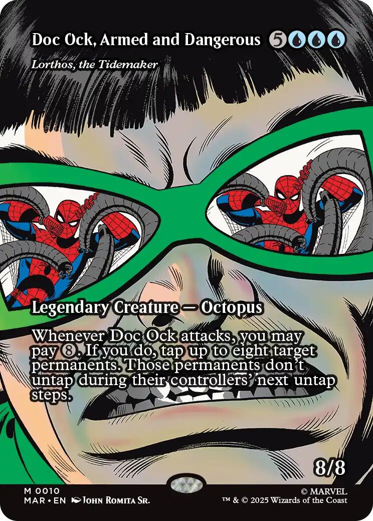 Doc Ock, Armed and Dangerous - Lorthos, the Tidemaker (Borderless) [Marvel's Spider-Man: Eternal-Legal] | Exor Games Bridgewater