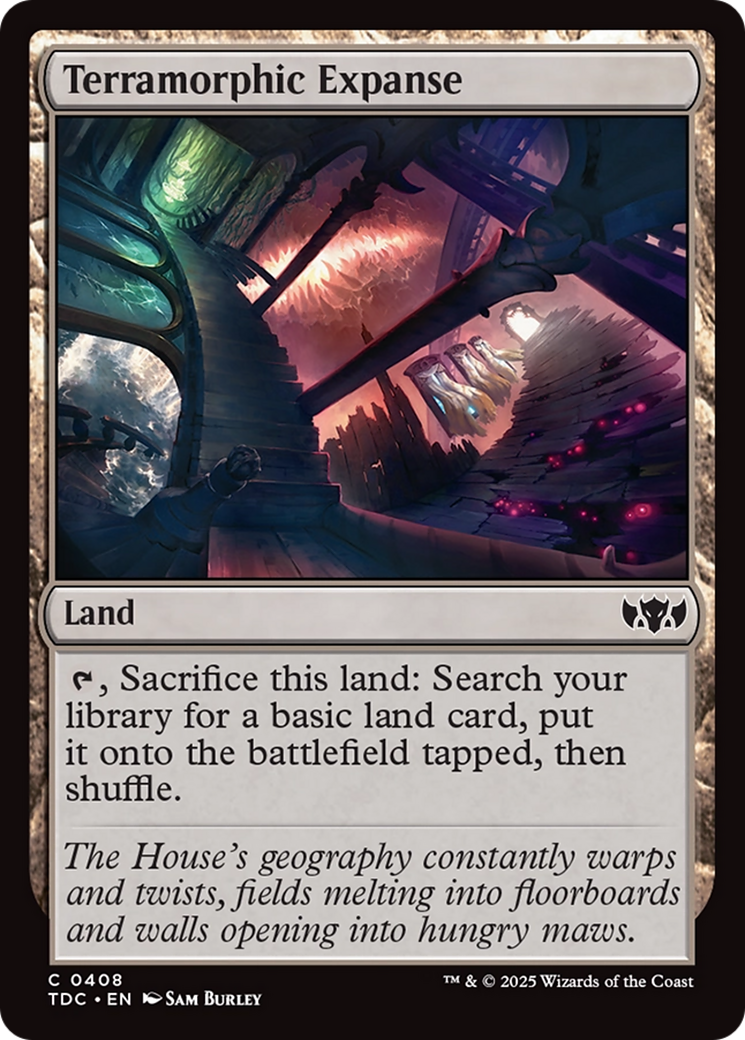Terramorphic Expanse [Tarkir: Dragonstorm Commander] | Exor Games Bridgewater