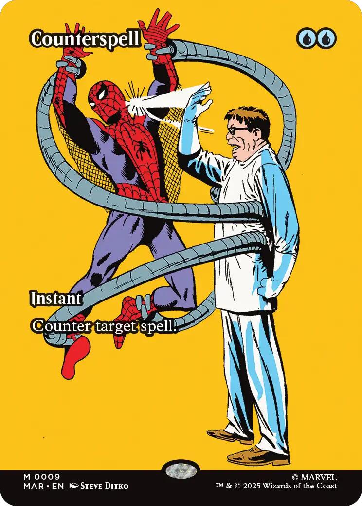 Counterspell (Borderless) [Marvel's Spider-Man: Eternal-Legal] | Exor Games Bridgewater