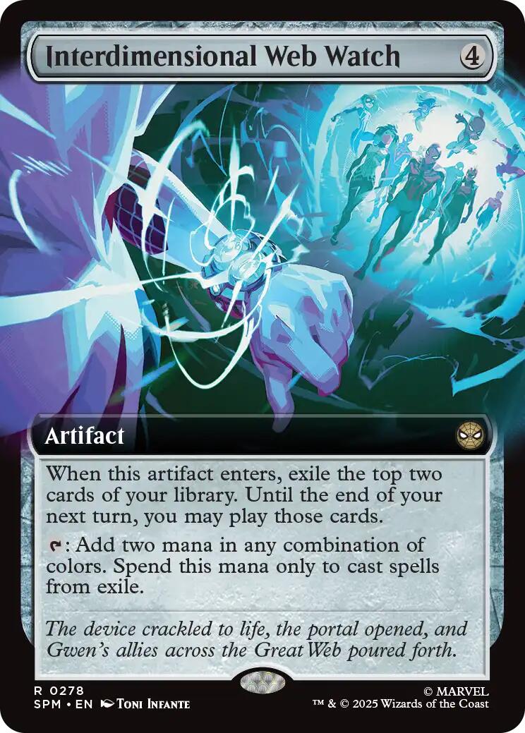 Interdimensional Web Watch (Extended Art) [Marvel's Spider-Man] | Exor Games Bridgewater