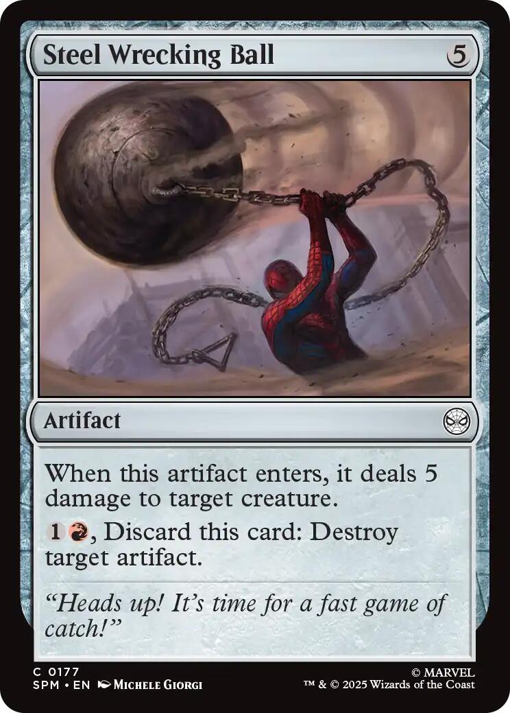 Steel Wrecking Ball [Marvel's Spider-Man] | Exor Games Bridgewater