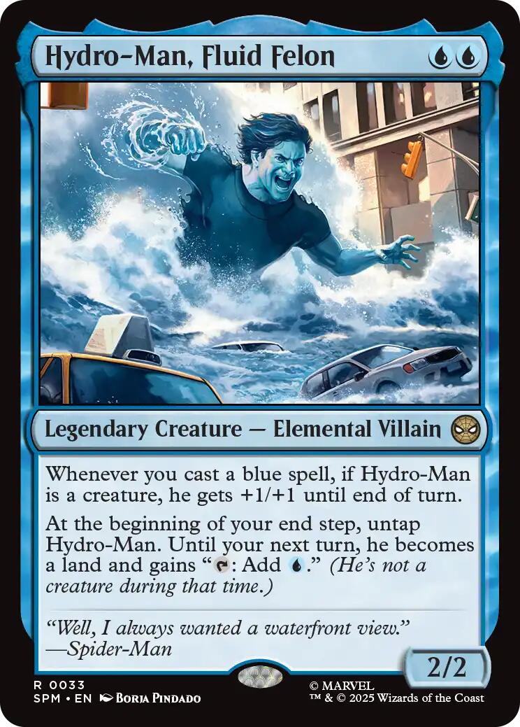 Hydro-Man, Fluid Felon [Marvel's Spider-Man] | Exor Games Bridgewater