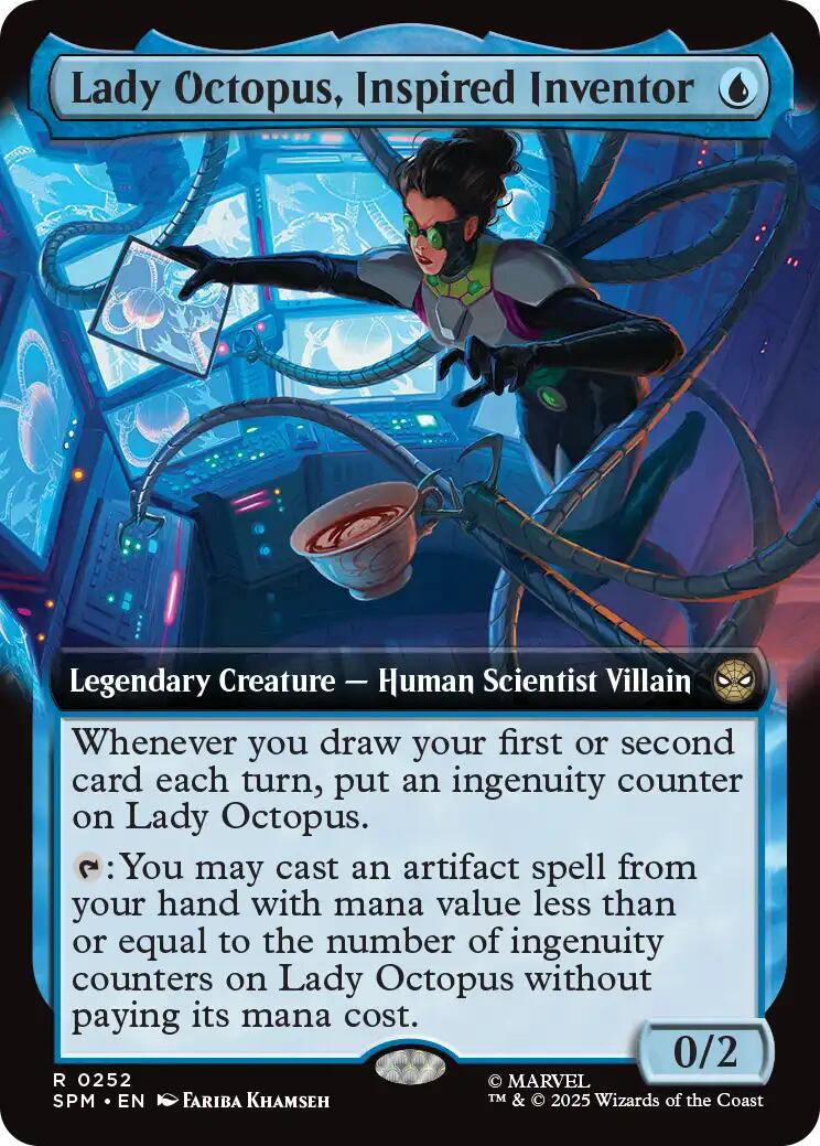 Lady Octopus, Inspired Inventor (Extended Art) [Marvel's Spider-Man] | Exor Games Bridgewater