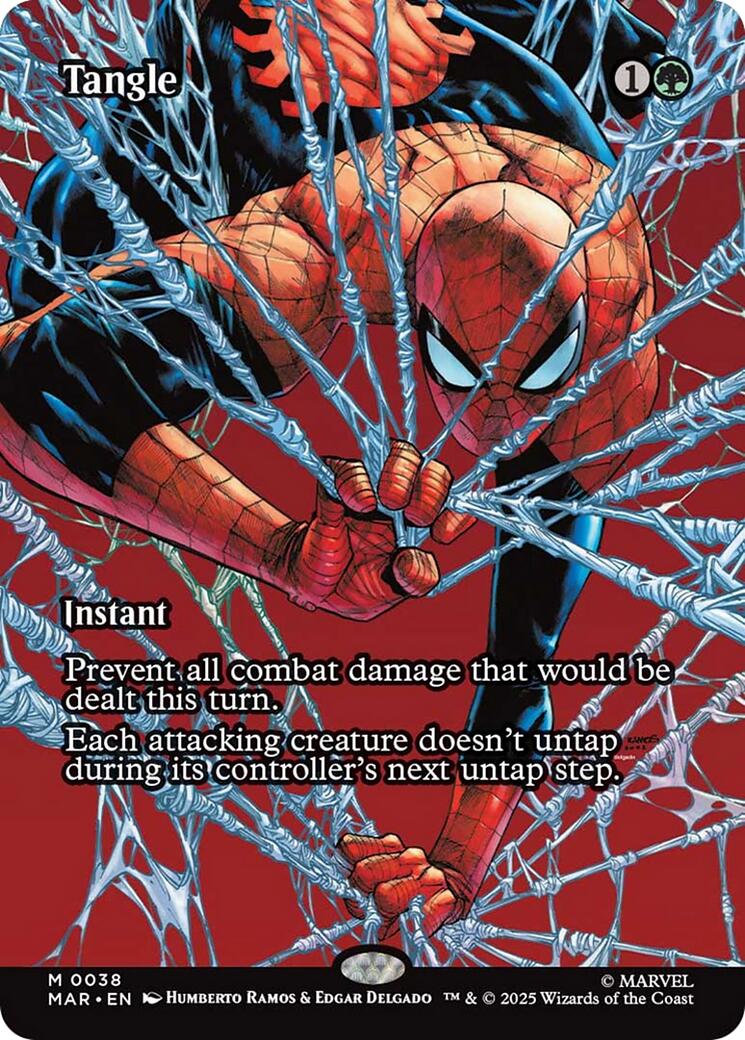 Tangle (Borderless) [Marvel's Spider-Man: Eternal-Legal] | Exor Games Bridgewater