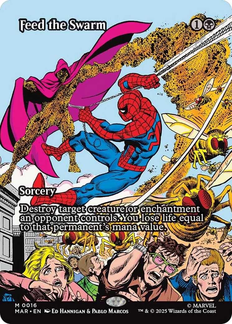 Feed the Swarm (Borderless) [Marvel's Spider-Man: Eternal-Legal] | Exor Games Bridgewater