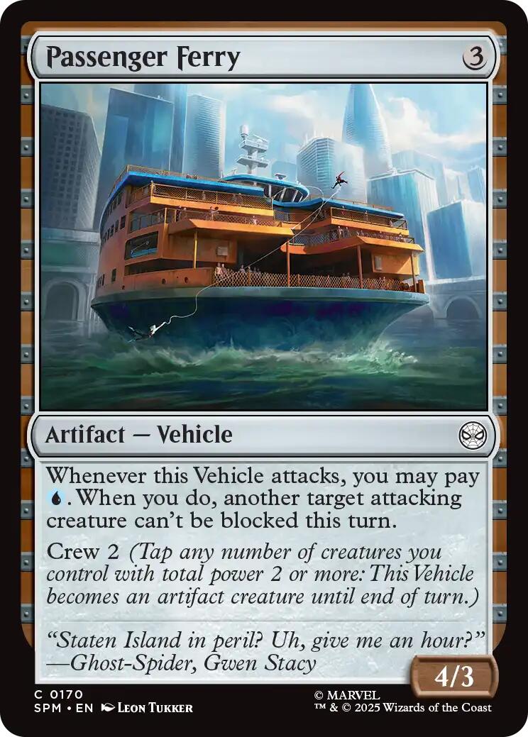 Passenger Ferry [Marvel's Spider-Man] | Exor Games Bridgewater