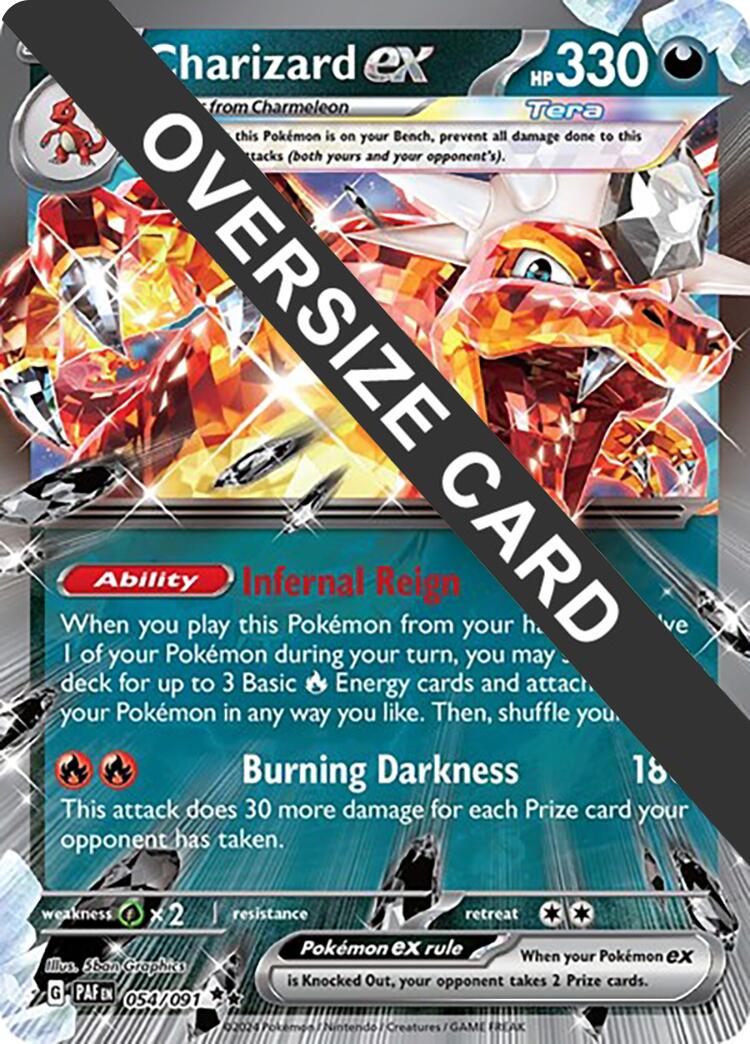 Charizard ex (054/091) (Jumbo Card) [Miscellaneous Cards] | Exor Games Bridgewater