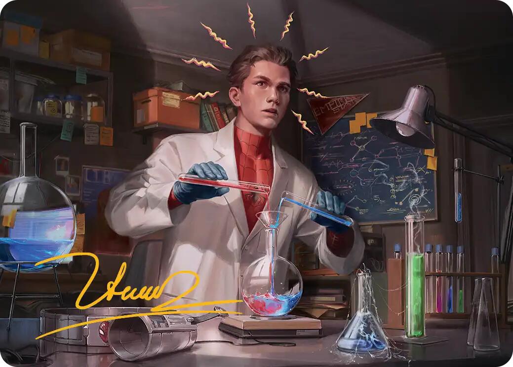 Peter Parker Art Card (3/54) (Gold-Stamped Signature) [Marvel's Spider-Man Art Series] | Exor Games Bridgewater