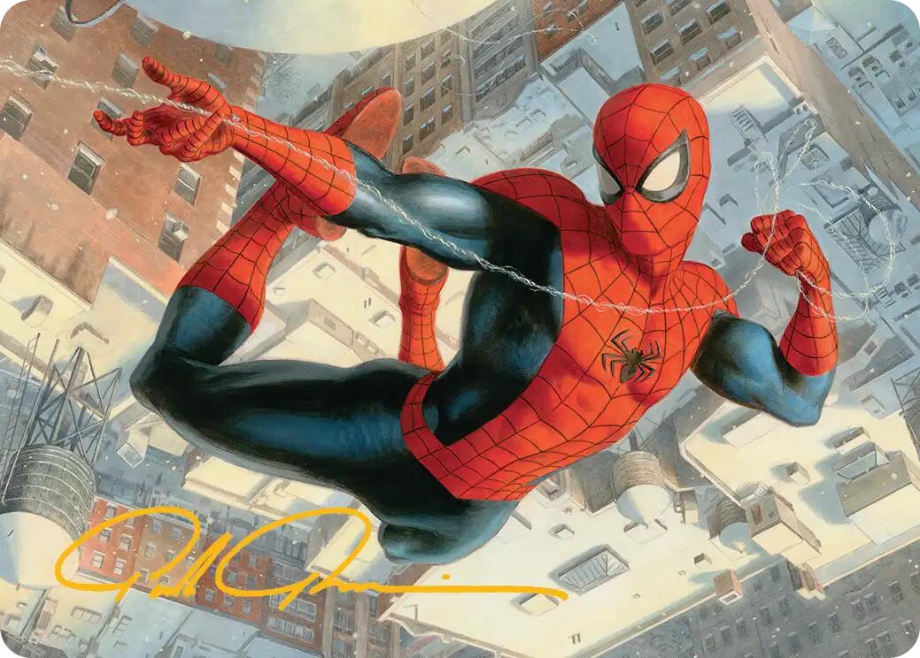 Spider-Man, Peter Parker Art Card (Gold-Stamped Signature) [Marvel's Spider-Man Art Series] | Exor Games Bridgewater