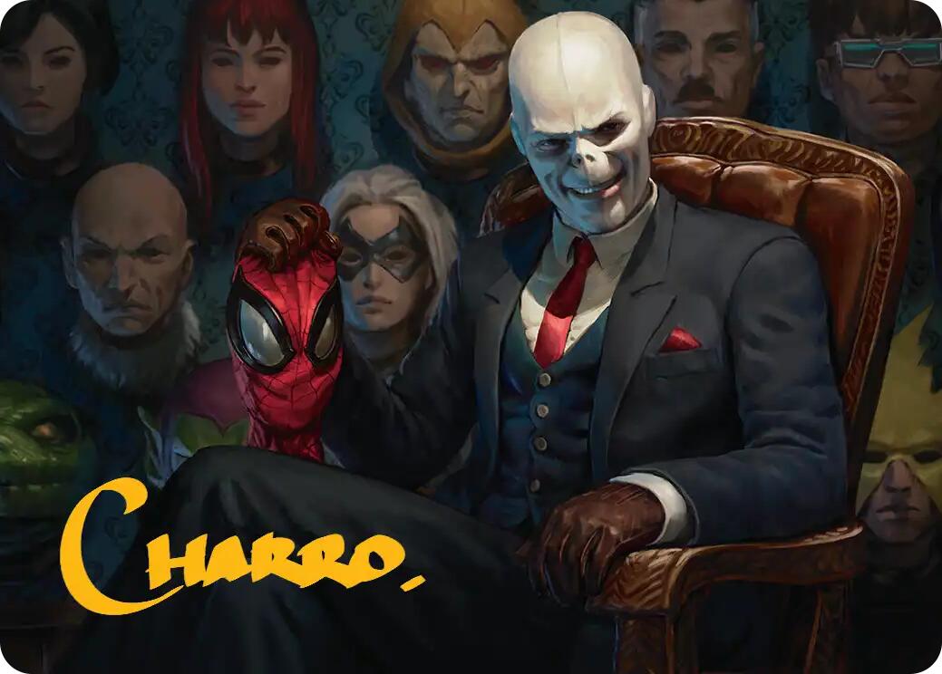 Chameleon, Master of Disguise Art Card (Gold-Stamped Signature) [Marvel's Spider-Man Art Series] | Exor Games Bridgewater