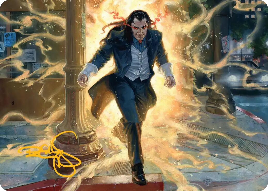 Morlun, Devourer of Spiders Art Card (Gold-Stamped Signature) [Marvel's Spider-Man Art Series] | Exor Games Bridgewater