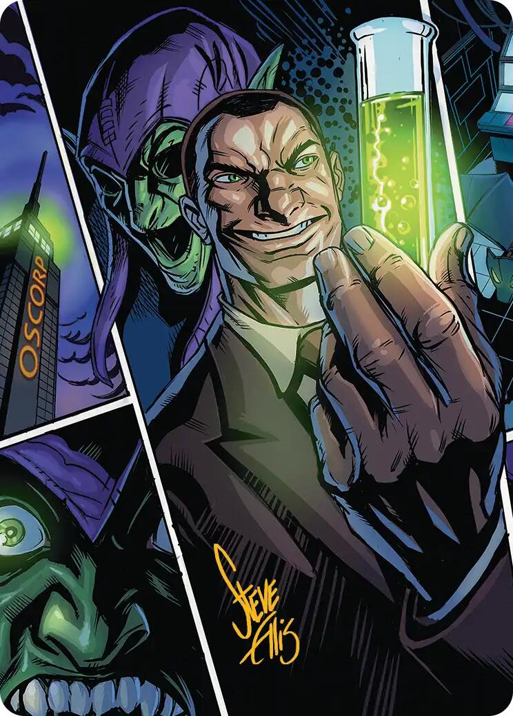 Norman Osborn Art Card (Gold-Stamped Signature) [Marvel's Spider-Man Art Series] | Exor Games Bridgewater