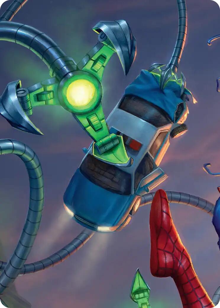 Grasping Tentacles Art Card [Marvel's Spider-Man Art Series] | Exor Games Bridgewater
