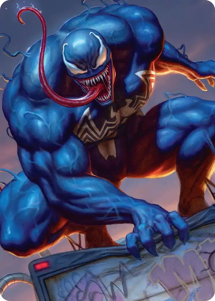 Venom, Deadly Devourer Art Card [Marvel's Spider-Man Art Series] | Exor Games Bridgewater