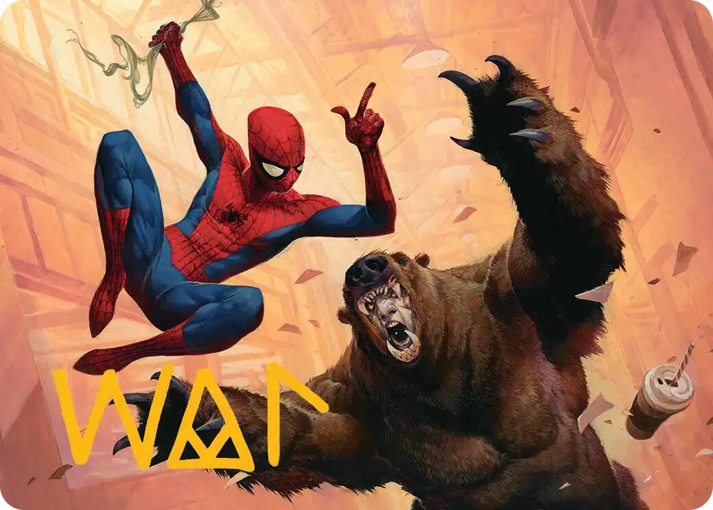 Wisecrack Art Card (Gold-Stamped Signature) [Marvel's Spider-Man Art Series] | Exor Games Bridgewater