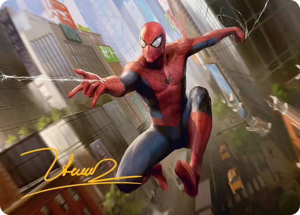 Amazing Spider-Man Art Card (24/54) (Gold-Stamped Signature) [Marvel's Spider-Man Art Series] | Exor Games Bridgewater