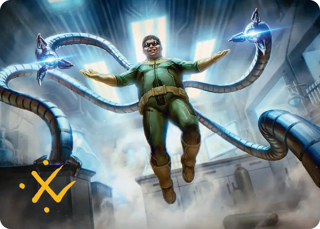 Doctor Octopus, Master Planner Art Card (25/54) (Gold-Stamped Signature) [Marvel's Spider-Man Art Series] | Exor Games Bridgewater