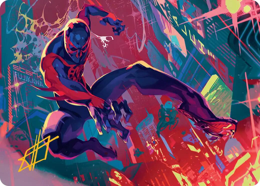 Spider-Man 2099 Art Card (Gold-Stamped Signature) [Marvel's Spider-Man Art Series] | Exor Games Bridgewater