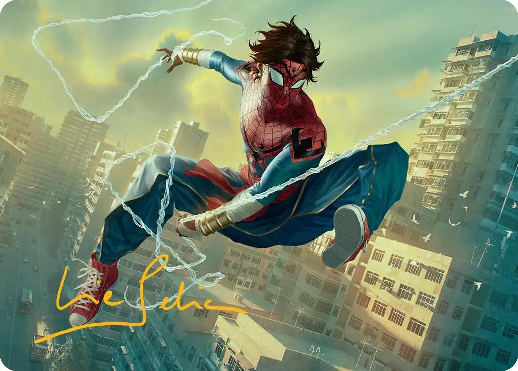 Spider-Man India Art Card (Gold-Stamped Signature) [Marvel's Spider-Man Art Series] | Exor Games Bridgewater