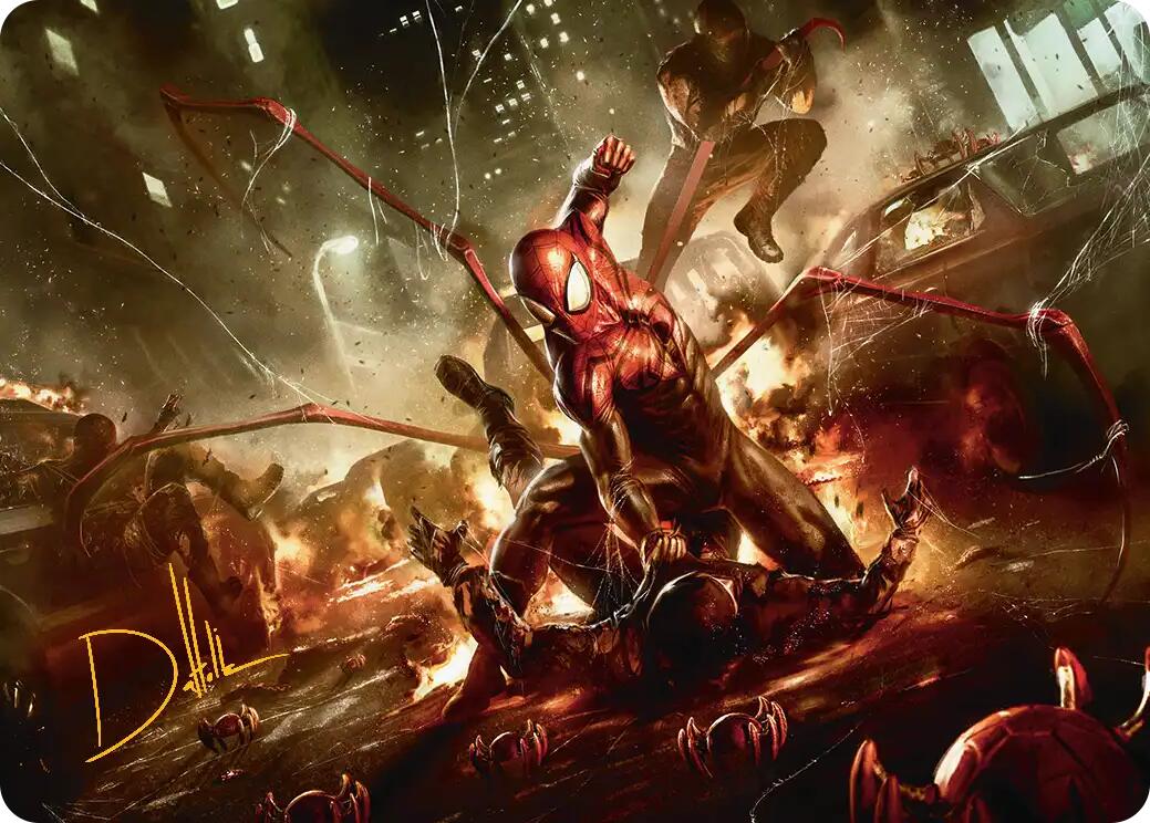 Superior Spider-Man Art Card (Gold-Stamped Signature) [Marvel's Spider-Man Art Series] | Exor Games Bridgewater