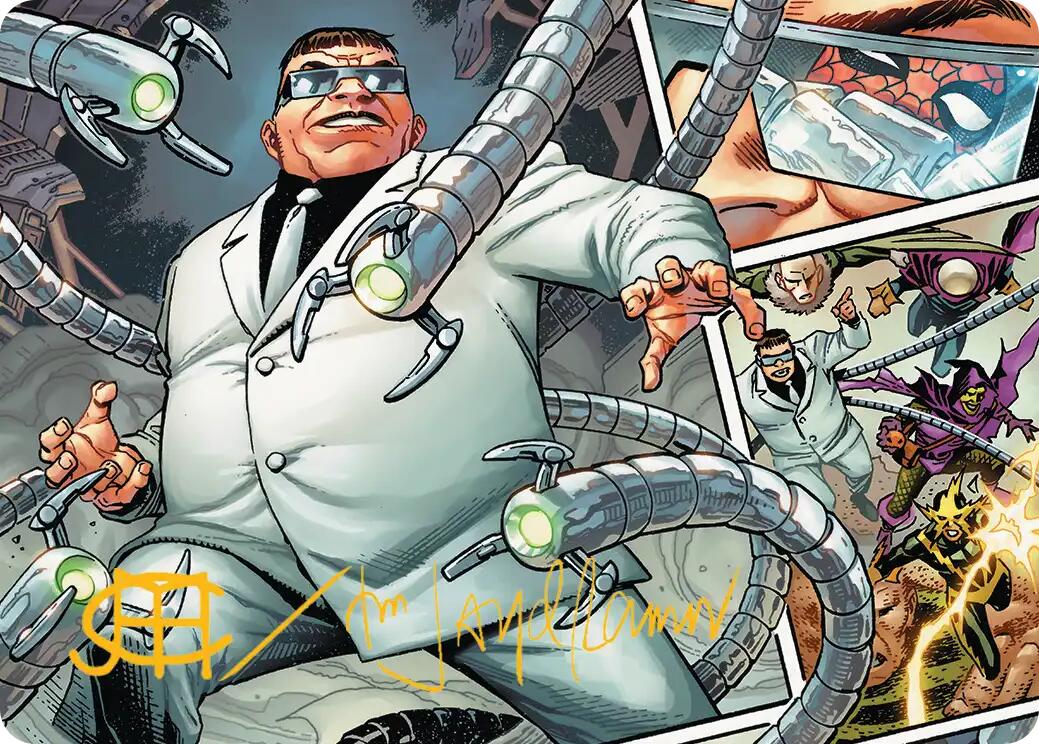 Doctor Octopus, Master Planner Art Card (48/54) (Gold-Stamped Signature) [Marvel's Spider-Man Art Series] | Exor Games Bridgewater