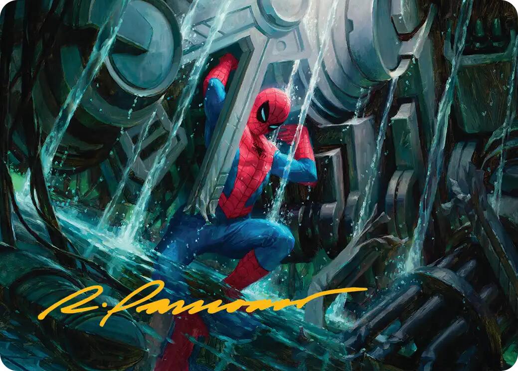 Strength of Will Art Card (Gold-Stamped Signature) [Marvel's Spider-Man Art Series] | Exor Games Bridgewater
